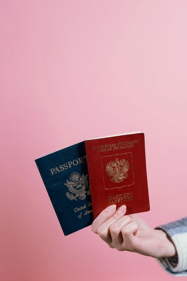 Passports für Auslandsumzug