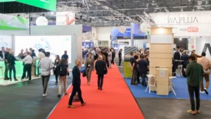 Fachmesse, Messestände