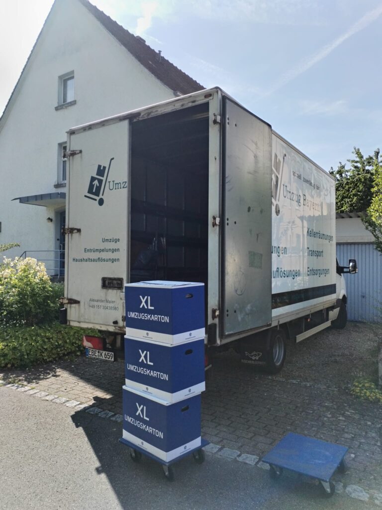 Umzug Bayern Möbelmontage Einpackservice