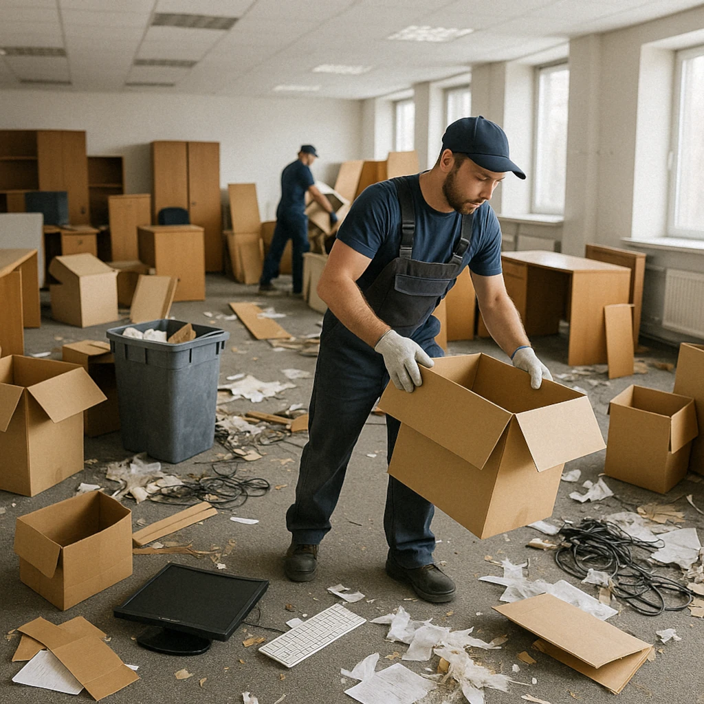 Firmenentrümpelung und Gewerbeentrümpelung München Umzug Bayern