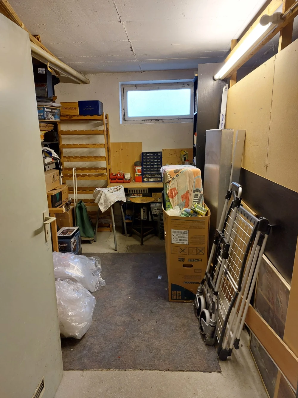 Kellerentrümpelung vorher von Umzug Bayern