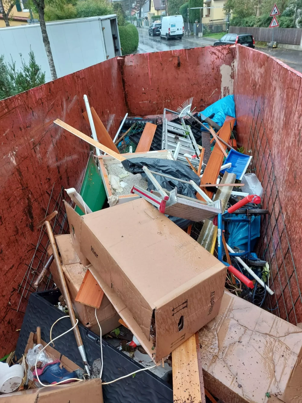 Ablauf einer Entrümpelung