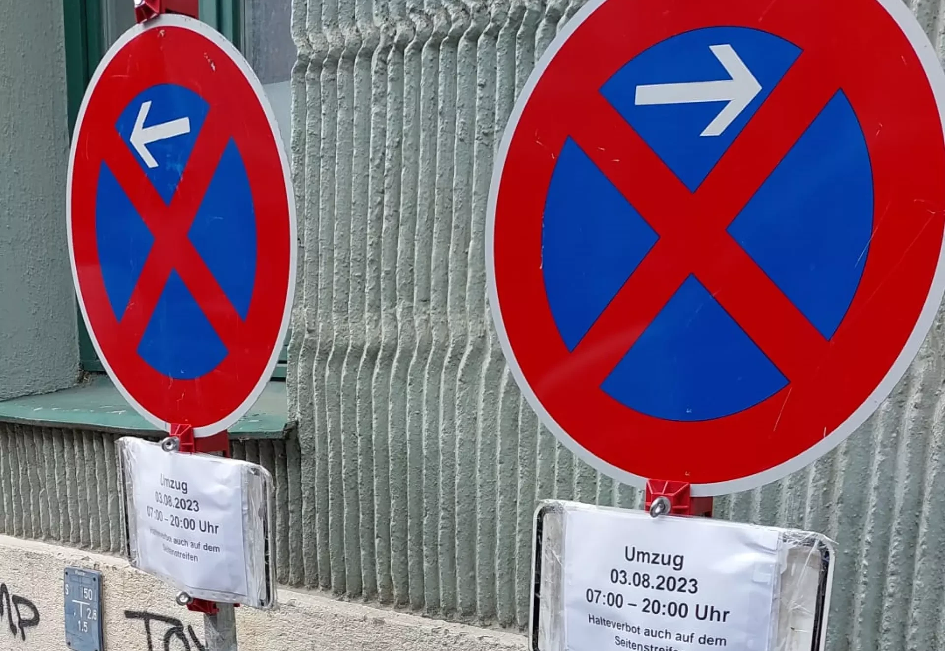 Halteverbot Umzug Bayern München